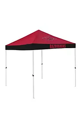 Logo Brands NCAA Arkansas Razorbacks 9 ft x 9 ft Economy Tent