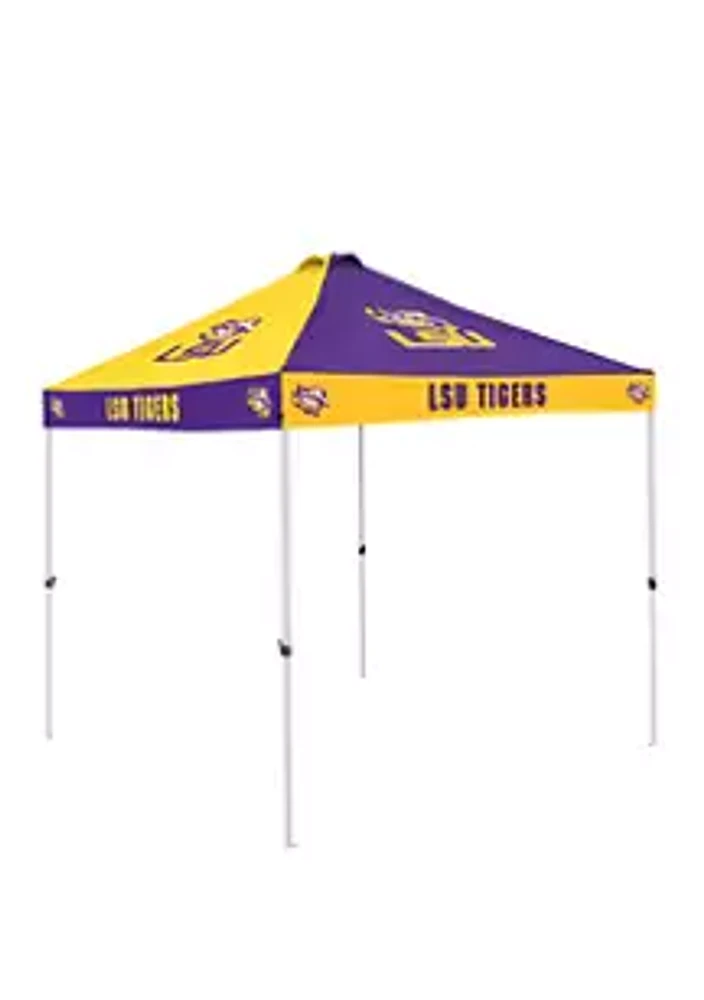 Logo NCAA LSU Tigers 9 ft x 9 ft Checkerboard Tent