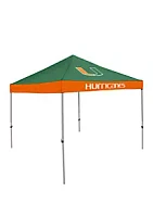 Logo  NCAA Miami Hurricanes 9 ft x 9 ft Economy Tent