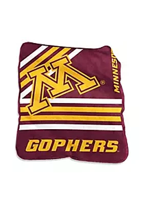 Logo Brands Minnesota Golden Gophers NCAA Minnesota Raschel Throw