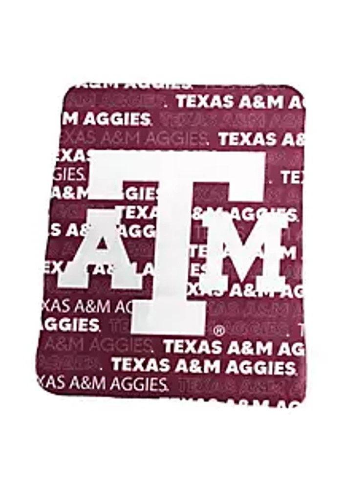 Logo Brands Texas A&M Aggies NCAA TX A&M Classic Throw
