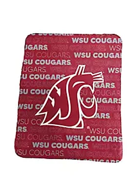 Logo Brands Washington State Cougars NCAA WA State Classic Throw