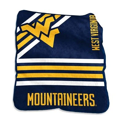 West Virginia Mountaineers NCAA West Virginia Raschel Throw