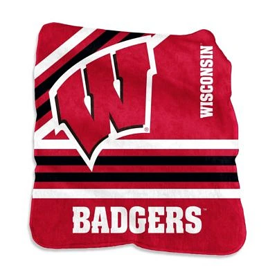 Wisconsin Badgers NCAA Wisconsin Raschel Throw