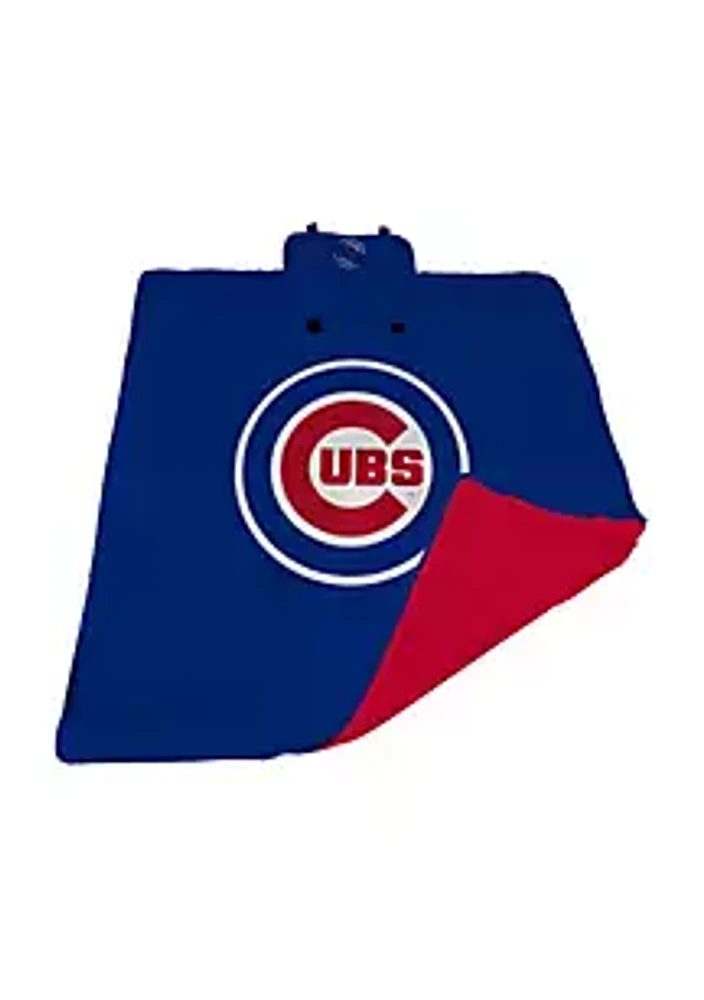 Logo Brands MLB Chicago Cubs All Weather Outdoor Blanket XL