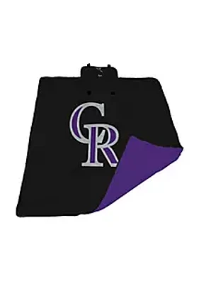 Logo Brands MLB Colorado Rockies All Weather Outdoor Blanket XL