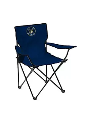 Logo Brands MLB Milwaukee Brewers Quad Chair