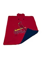 Logo Brands St. Louis Cardinals MLB St Louis Cardinals All Weather Outdoor Blanket XL