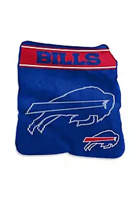Logo Brands NFL Buffalo Bills 60x80 Raschel Throw