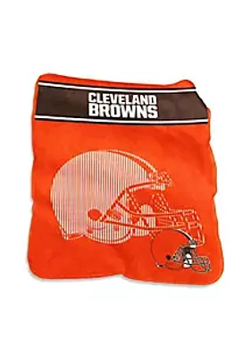 Logo Brands NFL Cleveland Browns 60x80 Raschel Throw
