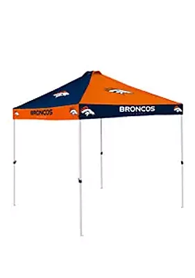 Logo NFL Denver Broncos 108 in x 108 in x 108 in Checkerboard Tent
