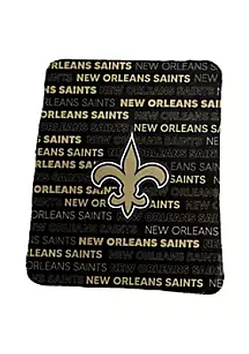 Logo Brands NFL New Orleans Saints Classic Fleece
