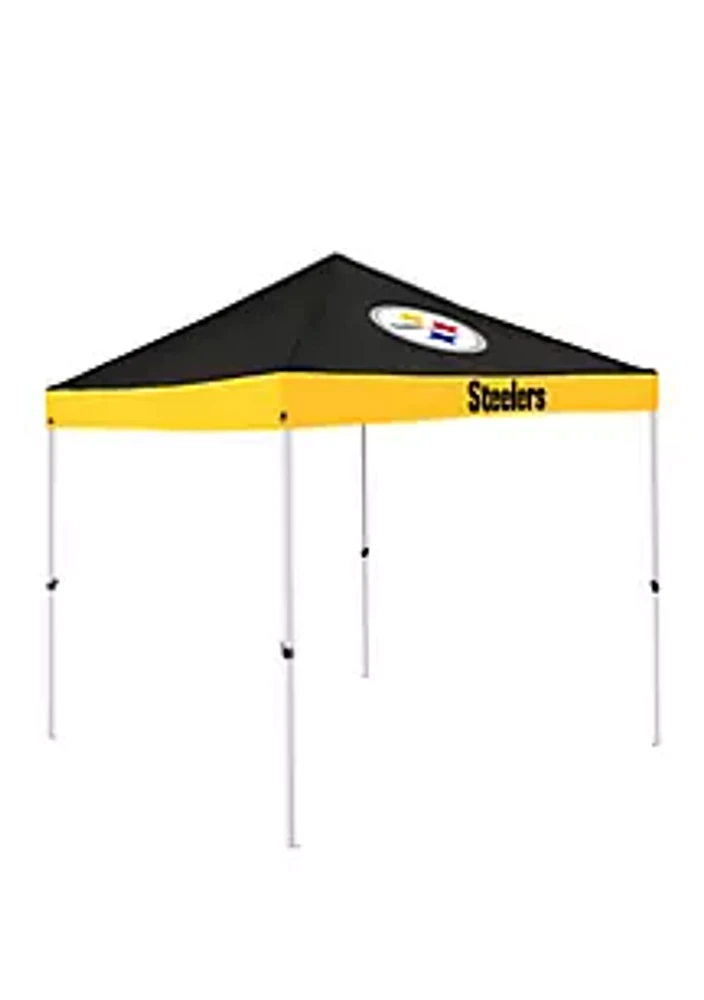 Logo NFL Pittsburgh Steelers 108 in x 108 in x 108 in Economy Tent