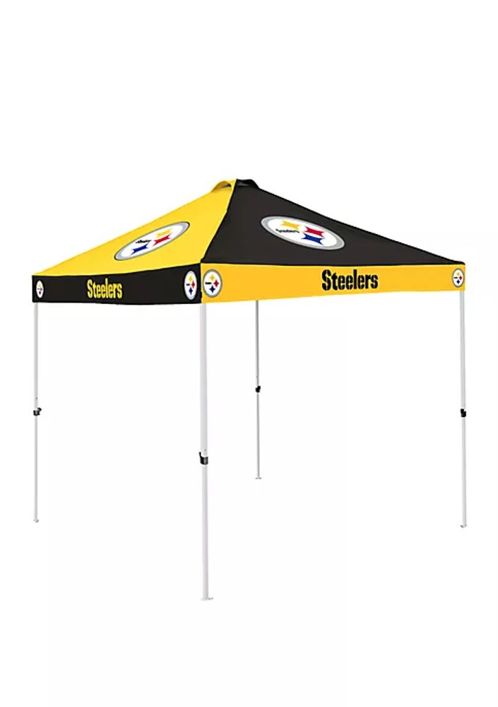 Belk NFL Jacksonville Jaguars 108 in x 108 in x 108 in Checkerboard Tent