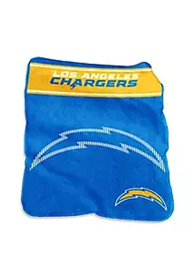 Logo Brands Los Angeles Chargers NFL LA Chargers 60x80 Raschel Throw