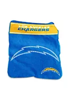 Logo Brands Los Angeles Chargers NFL LA Chargers 60x80 Raschel Throw