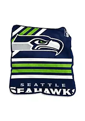 Logo Brands NFL Seattle Seahawks Raschel Throw