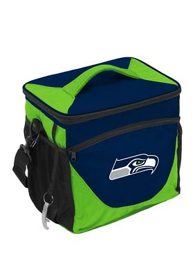 Seattle Seahawks 24 Can Cooler