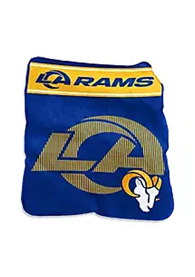 Logo Brands Los Angeles Rams NFL LA Rams 60x80 Raschel Throw