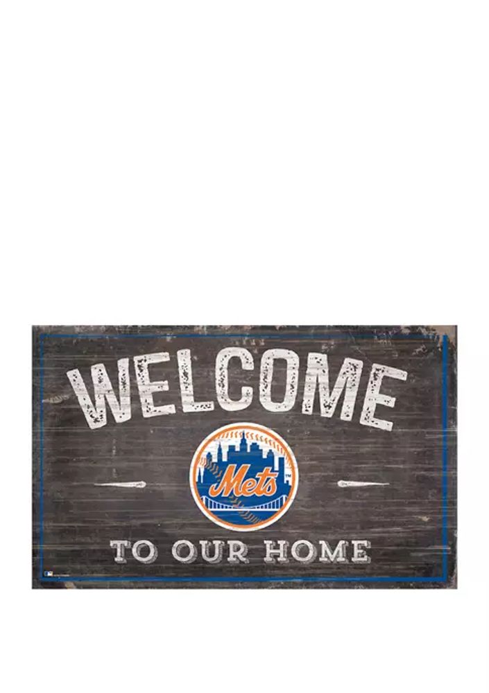 New York Yankees Team Color Welcome Sign - 11x19