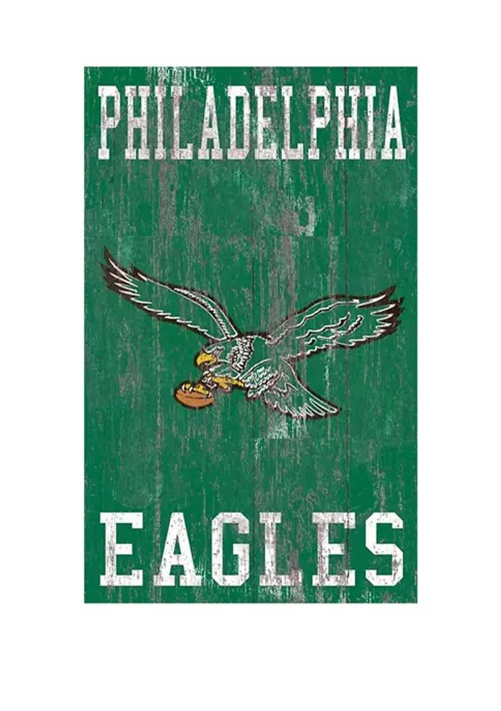 vintage philadelphia eagles sign