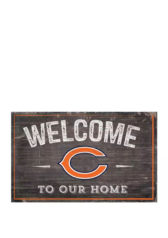 Chicago Bears 11'' x 19'' Heritage Distressed Logo Sign