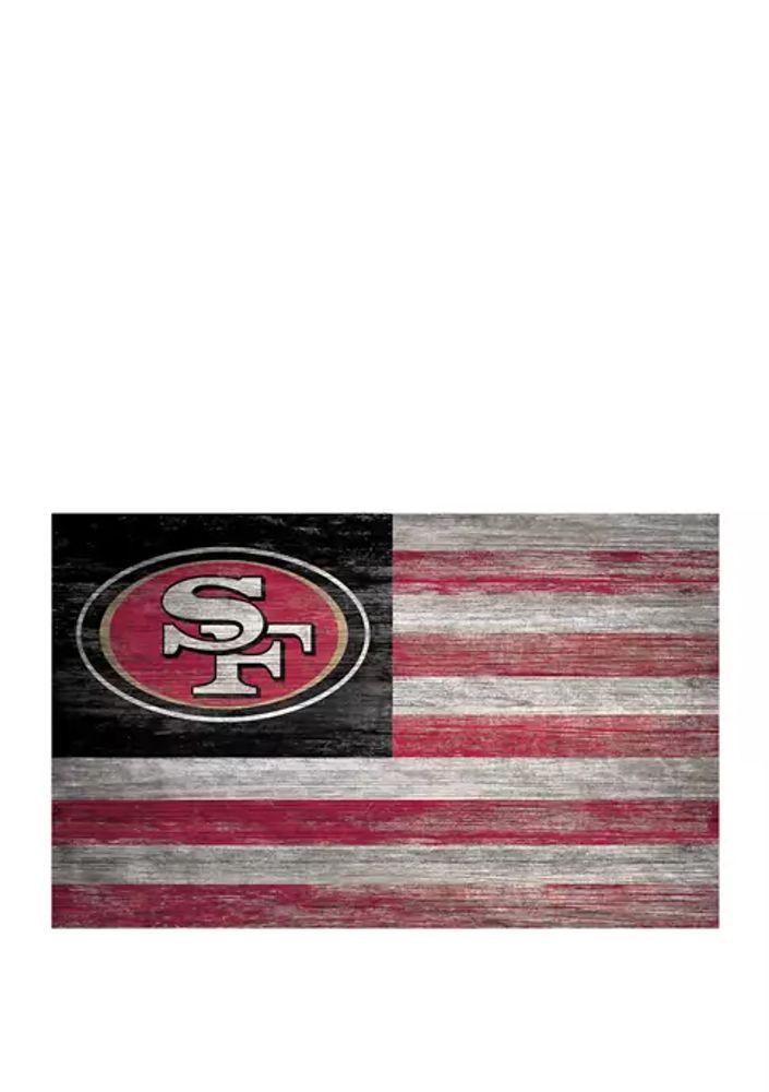 nfl 49ers flag