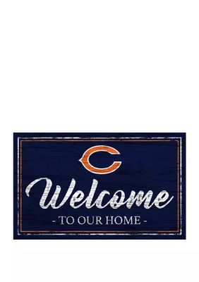 Chicago Bears 11'' x 19'' Heritage Distressed Logo Sign