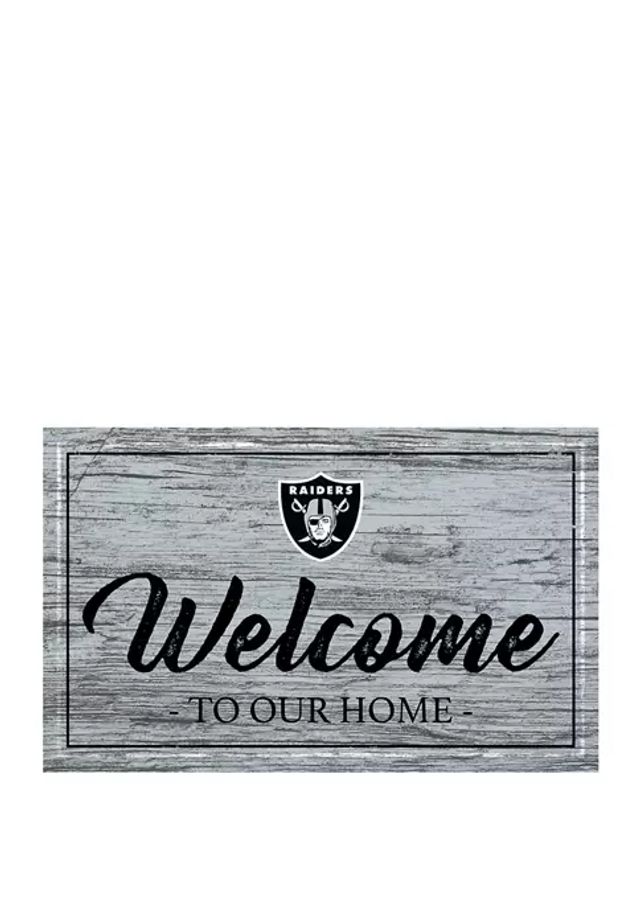 Las Vegas Raiders 11'' X 19'' Heritage Distressed Logo Sign