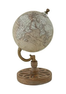 Traditional Wood Globe