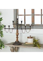 Vintage Iron Candelabra