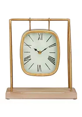 Monroe Lane Farmhouse Wood Clock