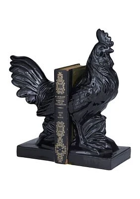 Modern Farmhouse Ceramic Bookends - Set of 2