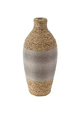 Monroe Lane Bohemian Seagrass Vase