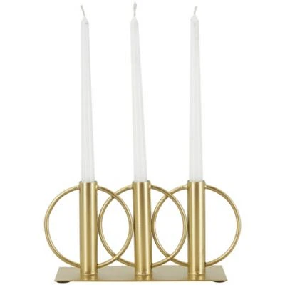 Modern Metal Candelabra