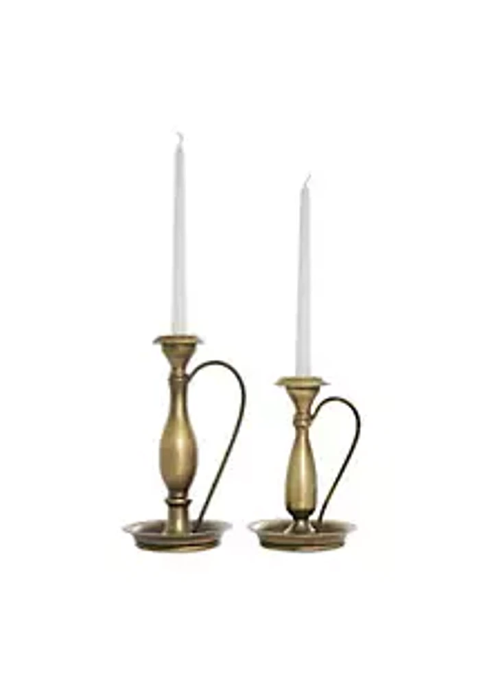 Monroe Lane Traditional Metal Candle Holder