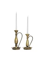 Monroe Lane Traditional Metal Candle Holder