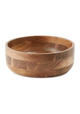 Wood Salad Serving Bowl