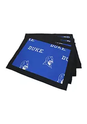 College Covers NCAA Duke Blue Devils Set of 4 Placemats