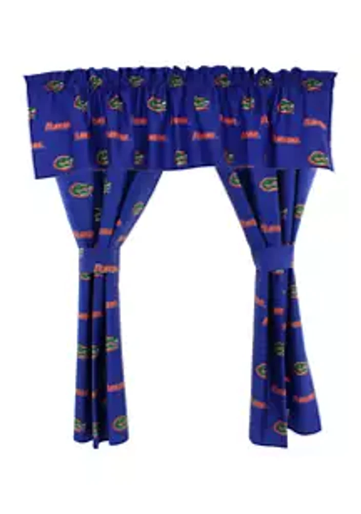 College Covers NCAA Florida Gators Printed Curtain Valance