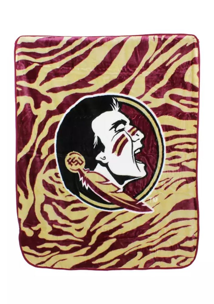 Buy NCAA Florida State Seminoles Raschel Throw Blanket