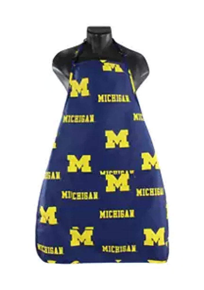 College Covers NCAA Michigan Wolverines Tailgating Grilling Apron