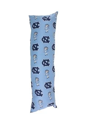 NCAA North Carolina Tar Heels Printed Body Pillow