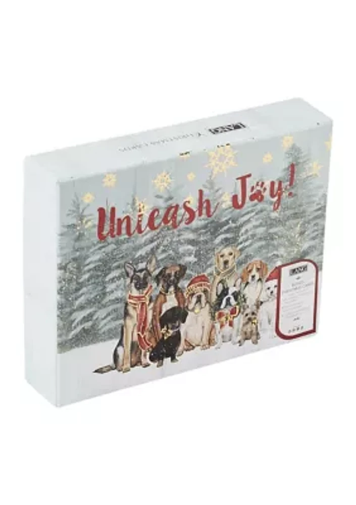 Unleash Joy Christmas Cards - Set of 18