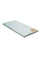 Poinsettia and Cardinal Mini List Pad