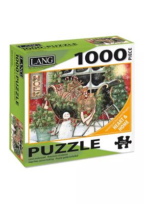 Santa's Sleigh 1000 Piece Puzzle