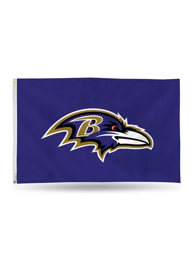 Baltimore Ravens Distressed Flag 11x19