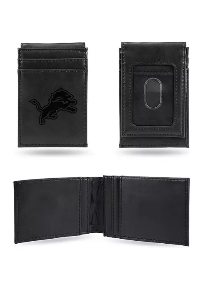 Belk NFL Detroit Lions Laser Engraved Wallet