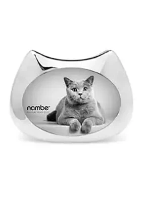 Nambe Mills Pet Collection Cat Frame - 3" x 5"