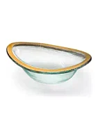 Annieglass Roman Antique Sauce Bowl